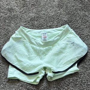 Gymshark Mint Green Athletic Shorts